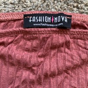 Fashion Nova off shoulder top XS